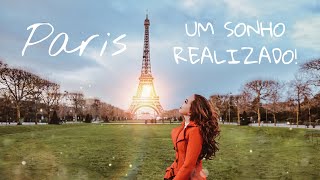 Reação ao ver a Torre Eiffel pela primeira vez! CHOREI!