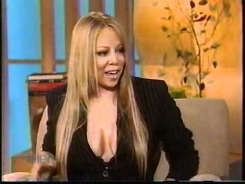 Mariah Carey on The Ellen Degeneres Show in 2005