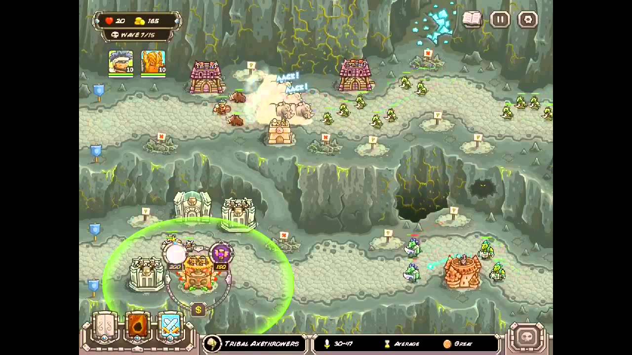 kingdom rush frontiers all heroes hacked