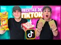 PROBAMOS LAS RECETAS VIRALES MÁS RARAS DE TIKTOK