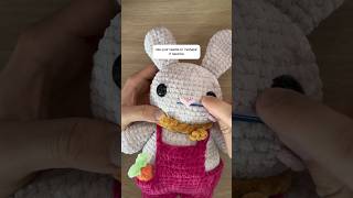 How To Make A Bunny Nose On Your Crochet