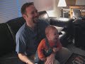 Baby laughing at the Wii