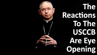 The Reactions To The USCCB Are Eye Opening