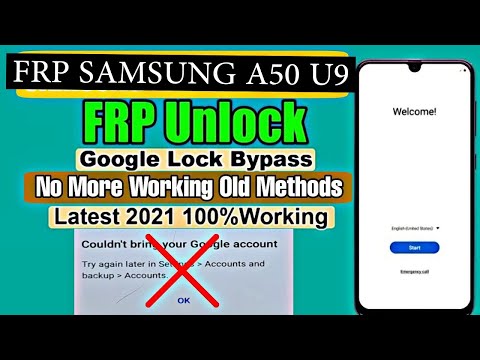 FRP A50 U9. BYPASS FRP SAMSUNG A50 (A505F) U9 #FRPA50U9 FRP A50 U9. BYPASS FRP SAMSUNG A50 (A505F) U9 #FRPA50U9