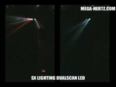 Double Scan à LED SX Lighting MEGA-HERTZ