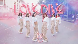 [KPOP IN PUBLIC] IVE 아이브 'LOVE DIVE' DANCE COVER by BLACK CHUCK from Vietnam