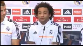 Ronaldo Ve Marcelo Basın Toplantısında Komik Anlar