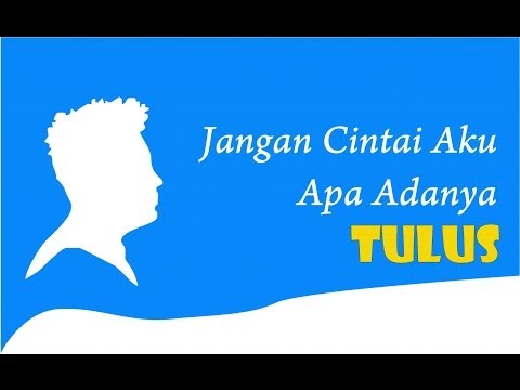 Jangan Cintai aku apa adanya