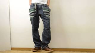 ゴースロー キャラバン(XL)(4)ベイカーデニム クライミングパンツ USED ゴースロー キャラバン(XL)(4)ベイカーデニム クライミング