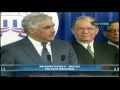 Danilo Medina y Miguel Vargas se reúnen en el Palacio Nacional
