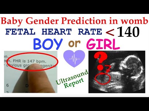 Baby Boy or girl in womb gender 