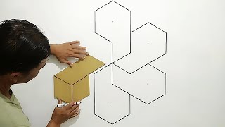 3D Wall Painting Optical Illusion Art Amazing 3D Wall Design Cat Tembok 3D