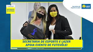 Resumo da Semana - Secretaria de Esporte e Lazer do DF