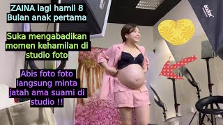 Ibu Hamil Bumil Cantik Dan Manis 8 Bulan Zaina