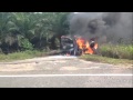 Accident at Coastal Road Miri-Bintulu