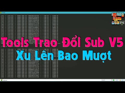 Tools Trao Đổi Sub Mới Nhất Không Block Id Chạy Được Nhiều Xu Nhất 2021