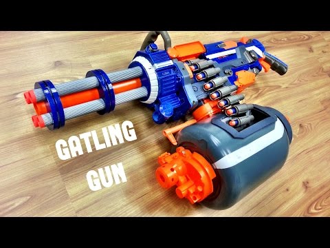 COMMUNITY Nerf GATLING GUN Nerf Vulcan Mod by Darryl C