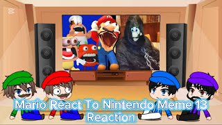 Mario Luigi Smg4 And Smg3 React To Mario React To Nintendo Meme 13