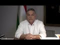 Orbán Viktor bejelentése a koronavírussal kapcsolatos korm...