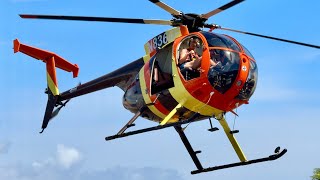 Md500 Helicopters Magnum Landing At Honolulu