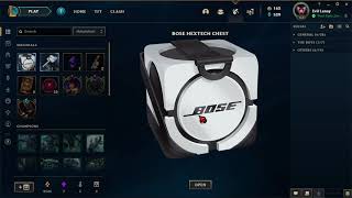 Bose Hextech Chest Unboxing