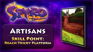 Artisans - Skill Point Reach A Tricky Platform Spyro Reignited Trilogy