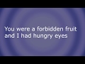 Forbidden Fruit -  Lyrics