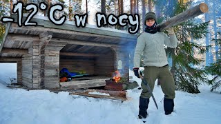 Samotna Noc W Szałasie Na Północy Szwecji, Köttbullar- Zimowy Biwak