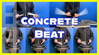 Concrete Beat - Drumline Cadence Performance