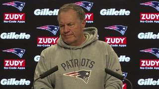 BILL BELICHICK Expects Business As Usual From PITTSBURGH STEELERS