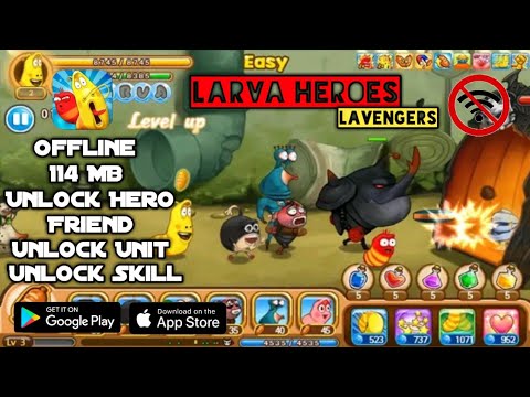 Larva Heroes:Lavengers Latest Mod Apk Gameplay. Larva Heroes:Lavengers Latest Mod Apk Gameplay.