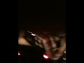Man balancing on a bollard epic fail and faceplants floor - view from a tuck tuck