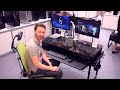Lian Li visar skrivbordschassit DK02X under Computex