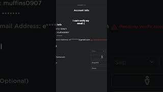 Roblox Can You Help Me? I Cant Verify My Email