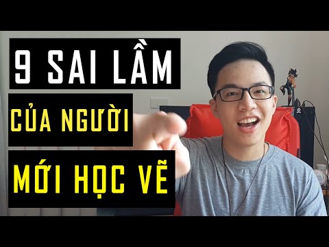 9 Sai lầm của người mới học vẽ - Học vẽ 101- Ep 10 || MAIMAI ART