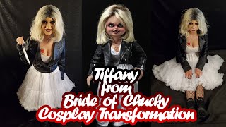 Tiffany From Bride Of Chucky Cosplay Transformation