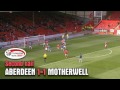 Aberdeen 3-3 Motherwell, 23/09/2012