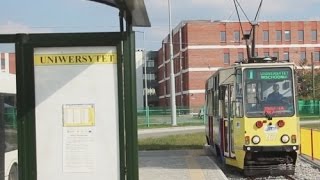 Toruń, Trasa tramwaju do Uniwersytetu / Tram track to University in Torun - TP01