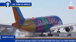 ACTION PACKED 🔴LIVE Stream Coverage at Los Angeles International Airport (LAX)