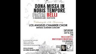 LA Chamber Choir - Dona Nobis Pacem (Finale)