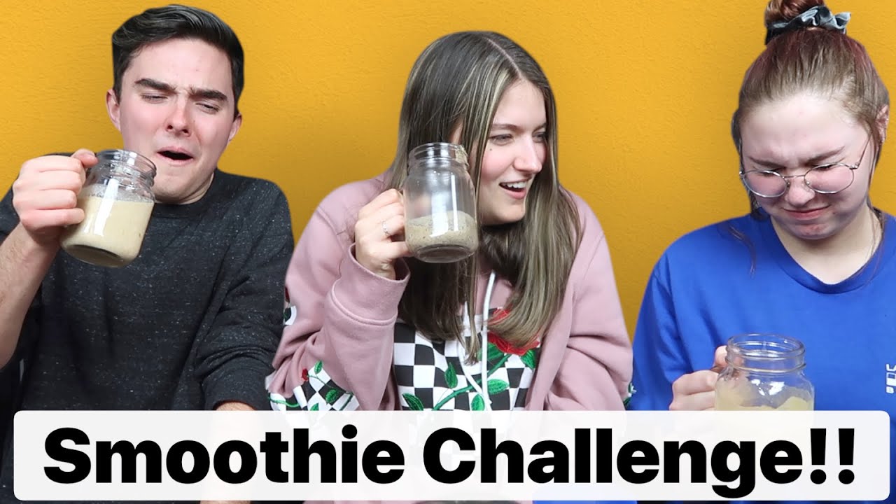 You Won't BELIEVE What We Ate!! (The Smoothie Challenge)