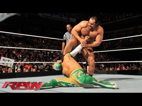 Sin Cara vs. Alexander Rusev: Raw, April 21, 2014 Sin Cara vs. Alexander Rusev: Raw, April 21, 2014 klip izle