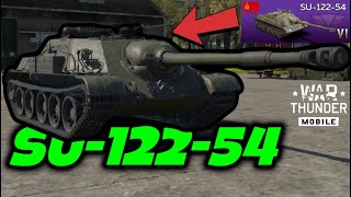 Su-122-54 War Thunder Mobile