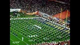 Notre Dame Marching Band - Pre-Game Show - 2013 BCS Championship