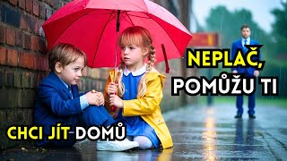 Chudá Dívka Utěšila Chlapce A Před Jejím Domem Zastavila Flotila Superaut.