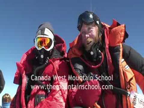 Mount Everest summit with