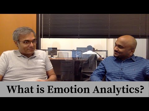 &quot;What is Emotion Analytics?&quot; Anand and Ganes discuss how AI can drive Data stories