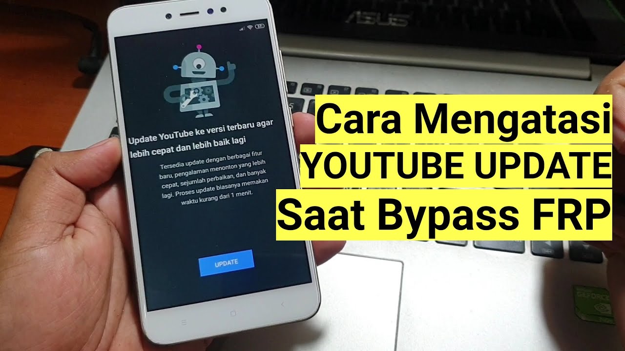 How to deal with Youtube updates when bypassing Xiaomi FRP How to deal with Youtube updates when bypassing Xiaomi FRP