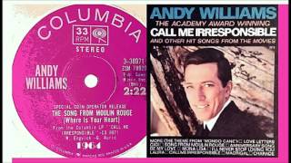 Watch Andy Williams The Song From Moulin Rouge video