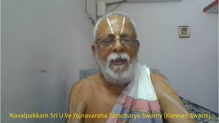 1. Mahad Vamsam - கல சரபபம By Navalpakkam U Ve Yajnavaraha Tatacharya Swamy